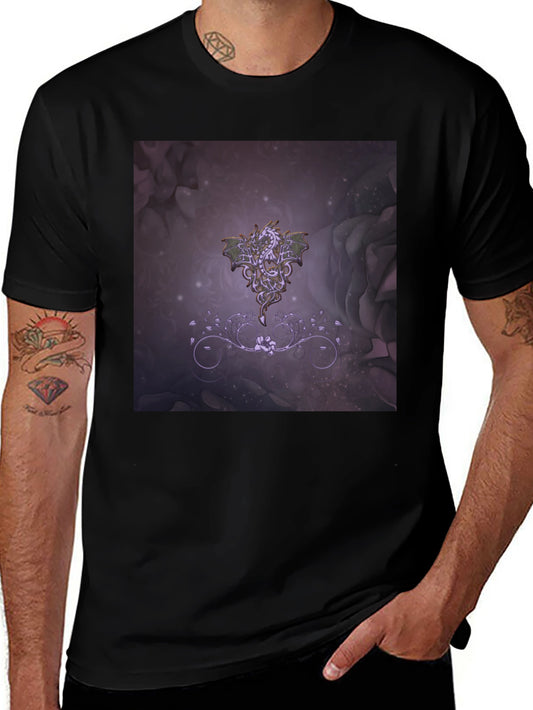 Dragon Celtic Knot Design Tee - Fantasy Apparel