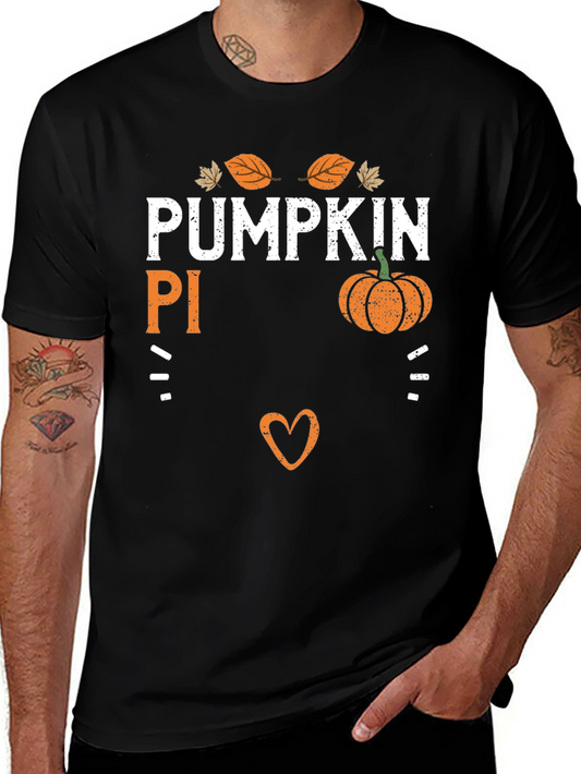 Pumpkin Pie Heart Graphic Tee Fall Thanksgiving
