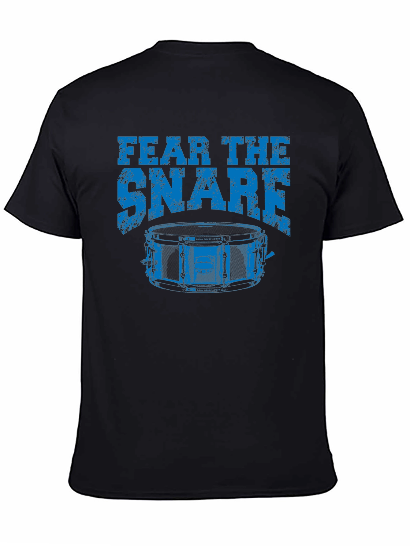 Fear the Snare Black Drummer T-Shirt