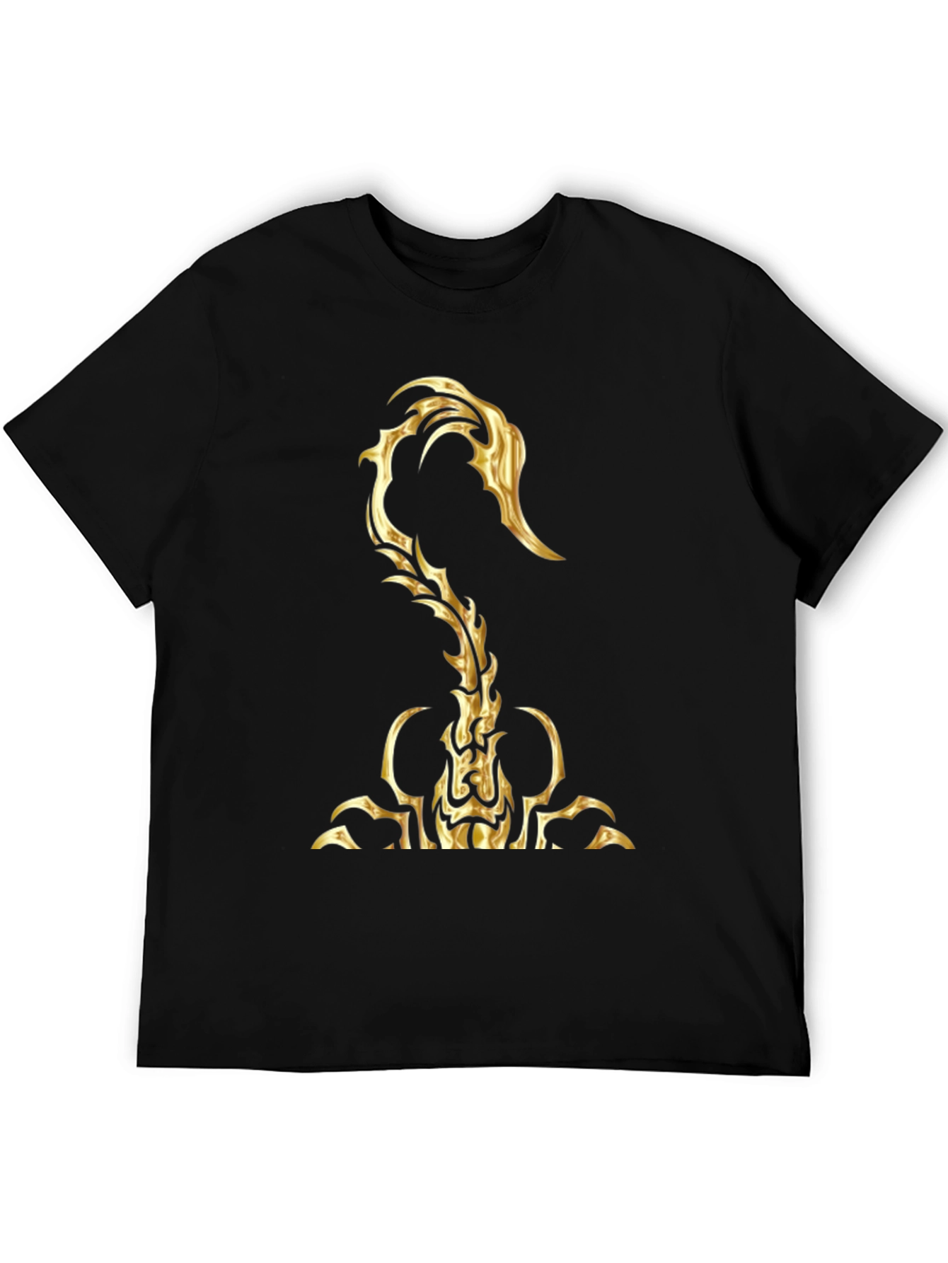 Golden Scorpion Graphic T-Shirt