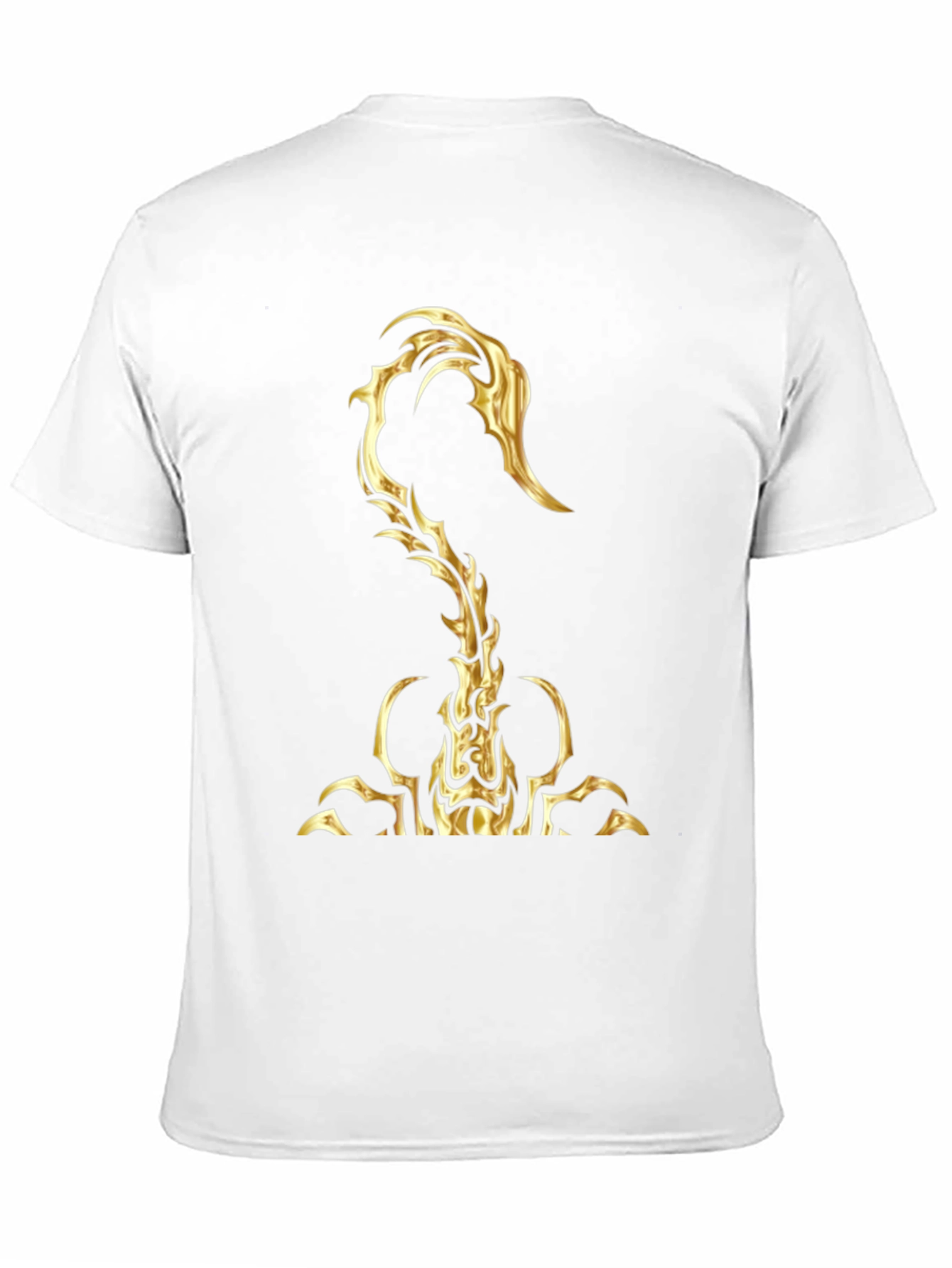 Golden Scorpion Graphic T-Shirt