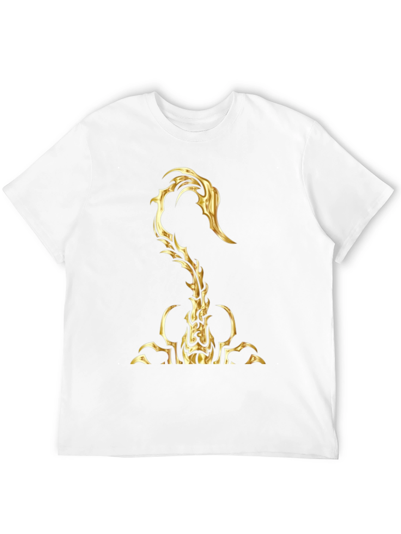 Golden Scorpion Graphic T-Shirt