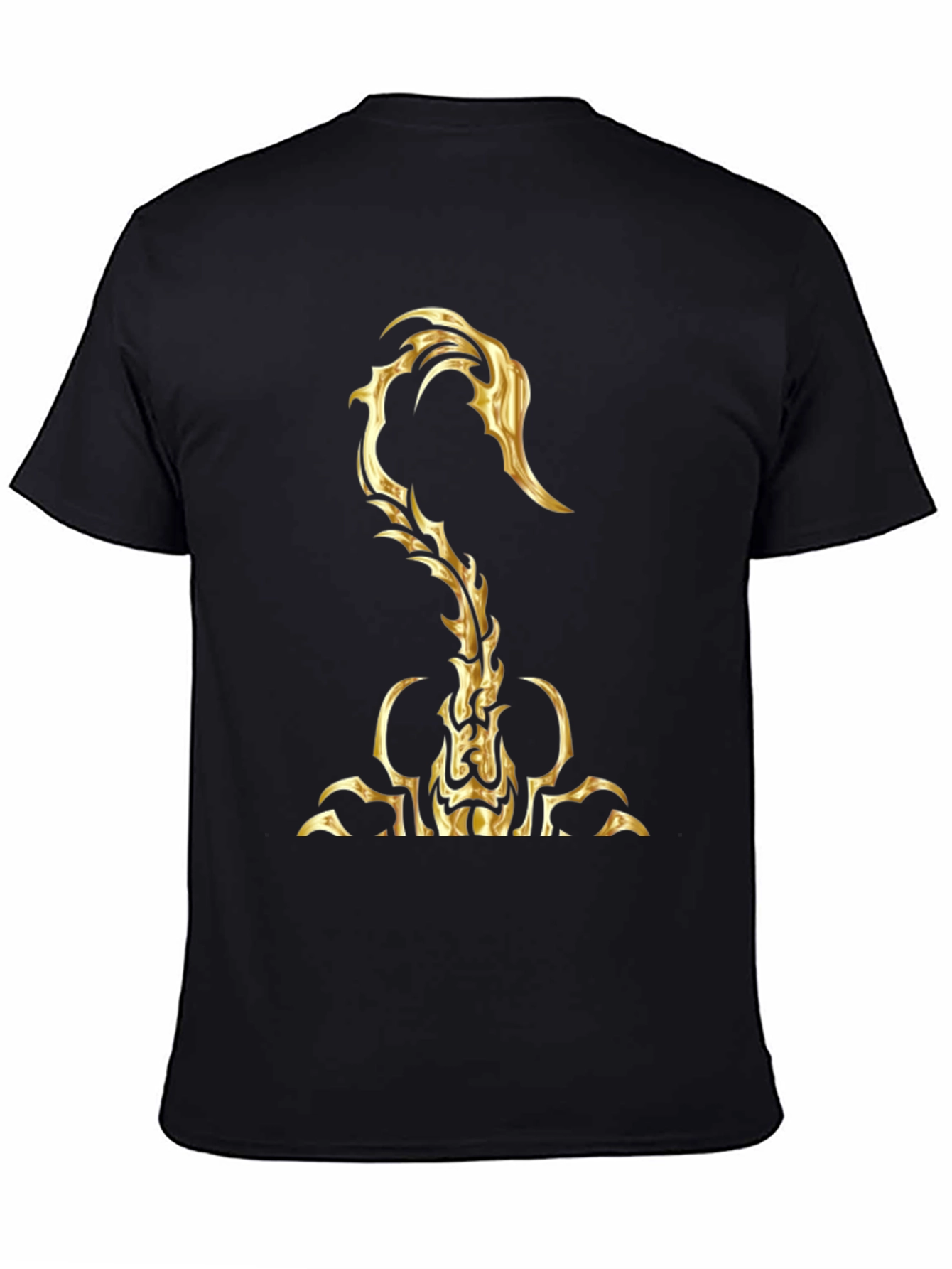 Golden Scorpion Graphic T-Shirt