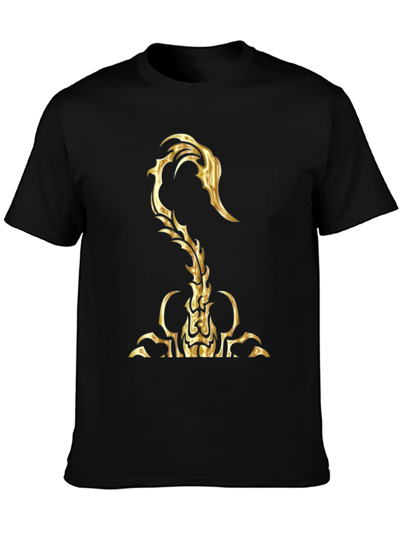 Golden Scorpion Graphic T-Shirt