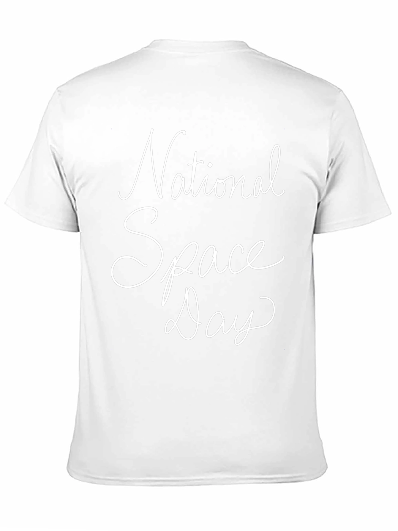 National Space Day Black T-Shirt