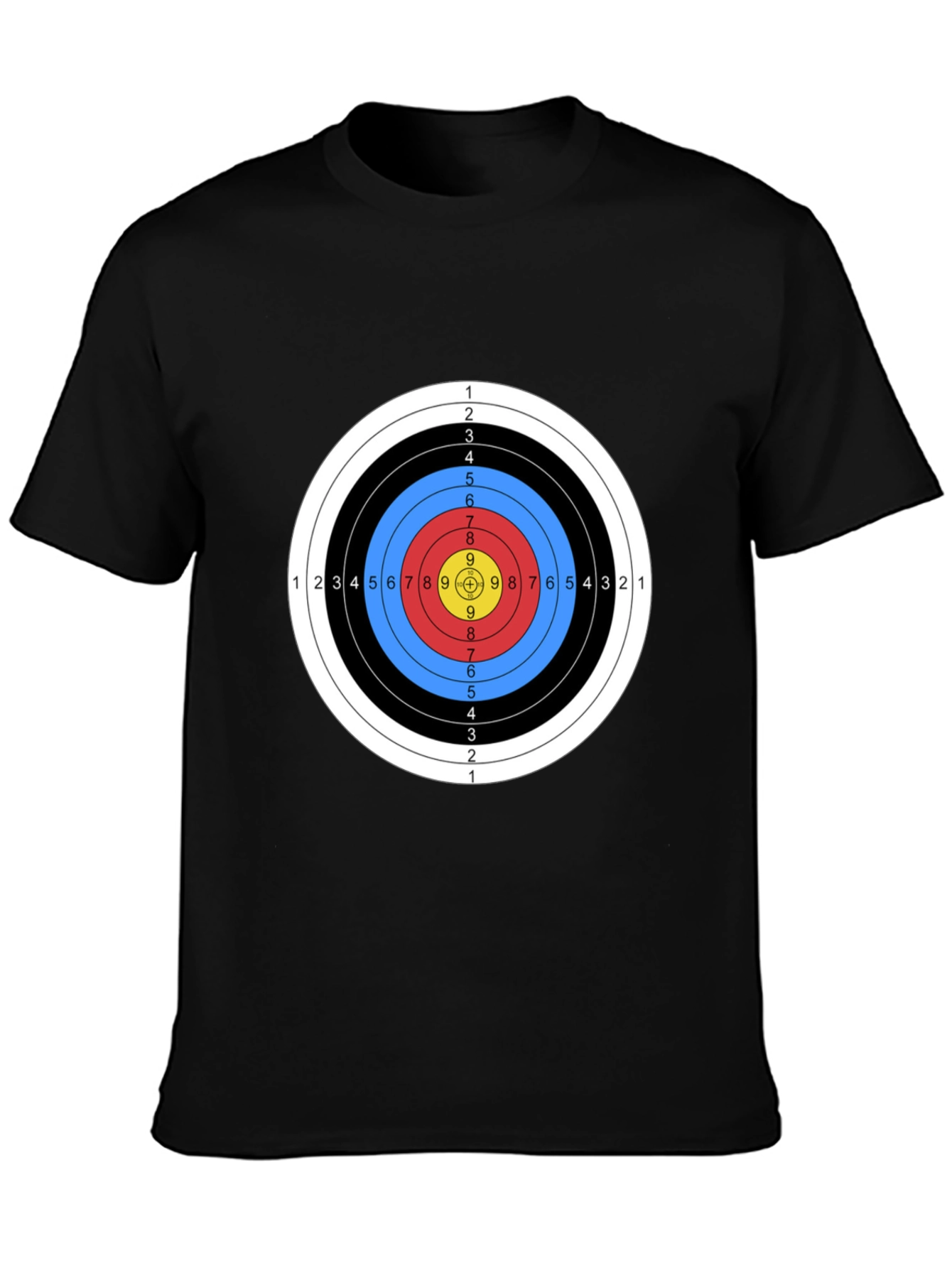 Archery Target T-Shirt - Bullseye Design