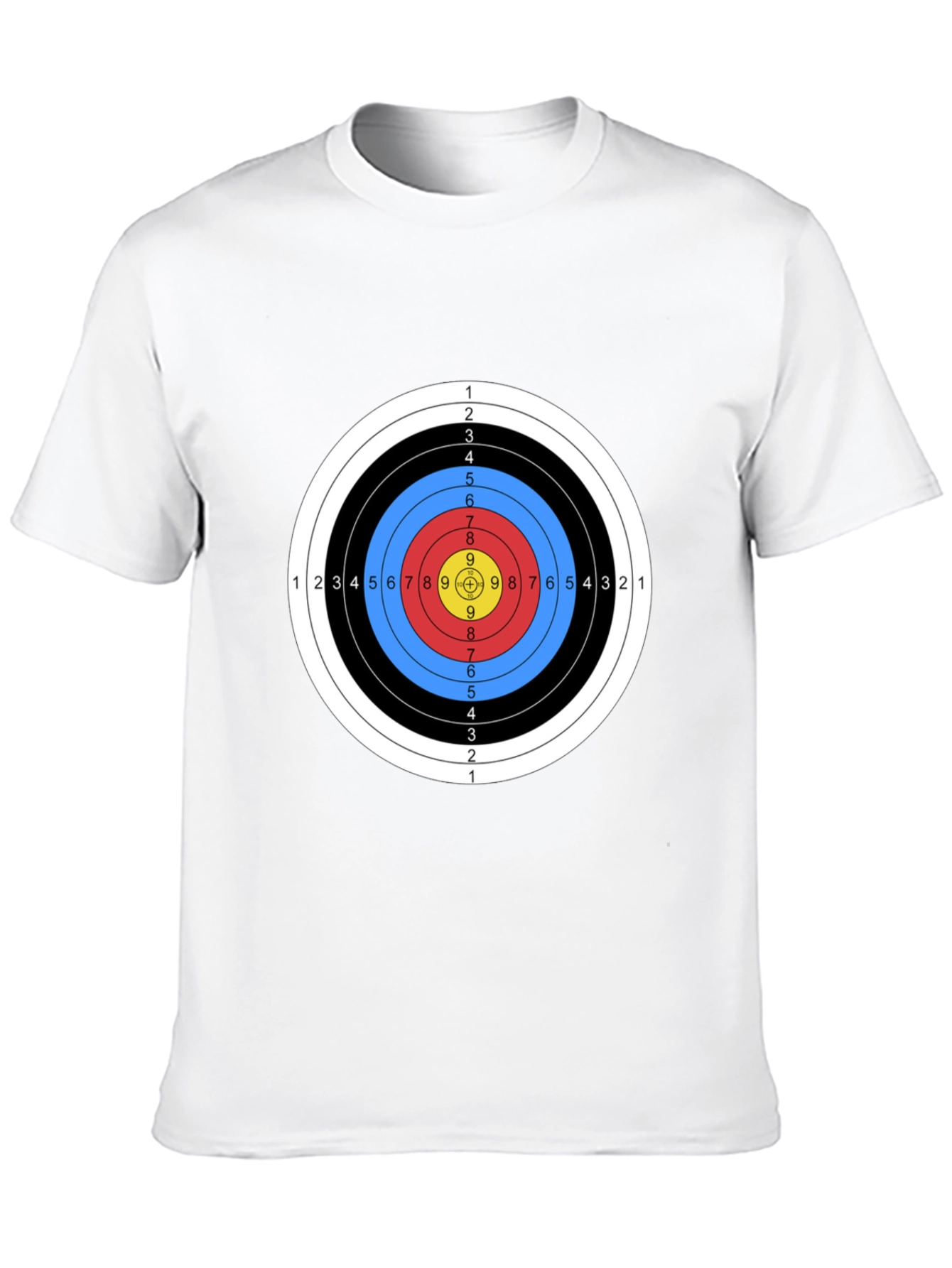 Archery Target T-Shirt - Bullseye Design