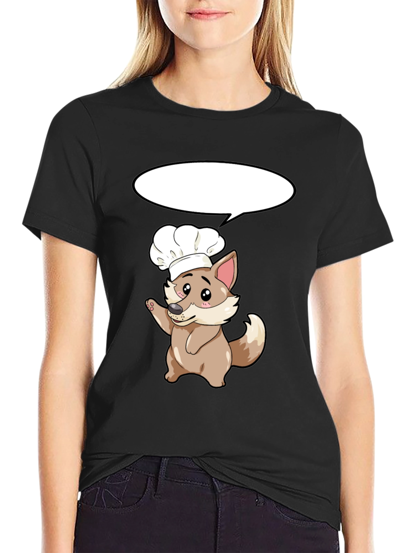 Chef Dog T-Shirt - Cute Cartoon Cook