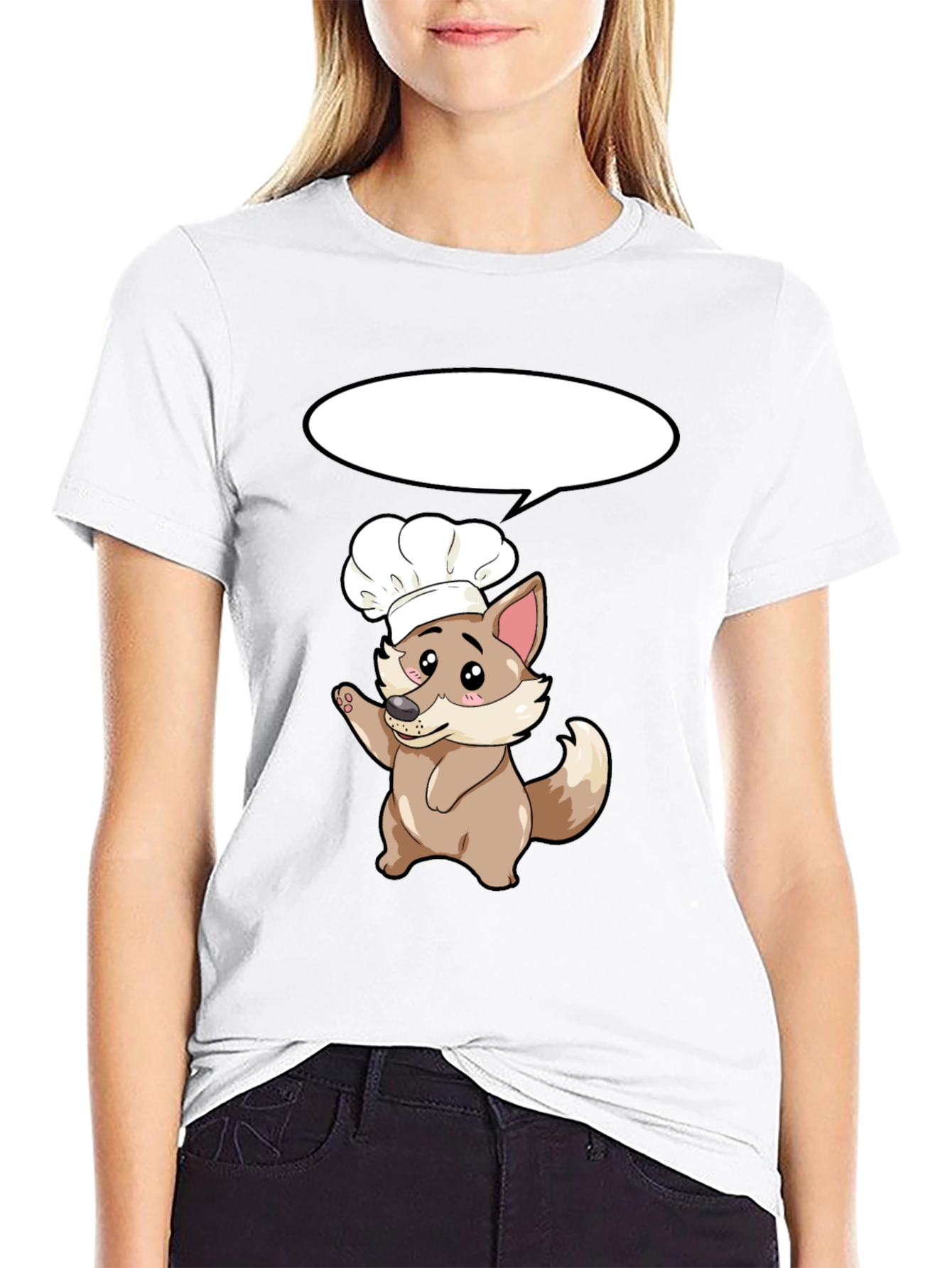 Chef Dog T-Shirt - Cute Cartoon Cook