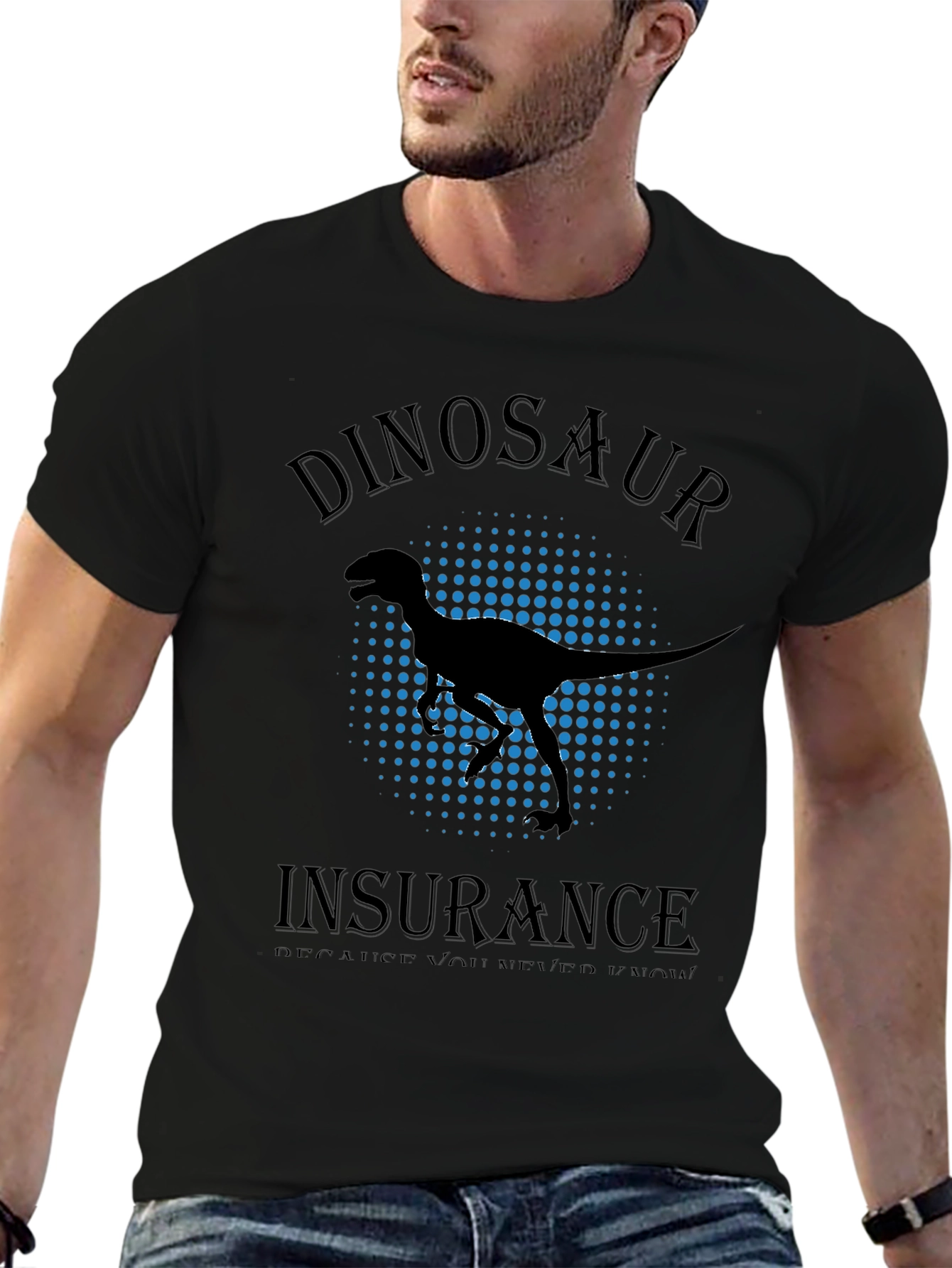 Dinosaur Insurance T-Shirt - Protect Yourself!