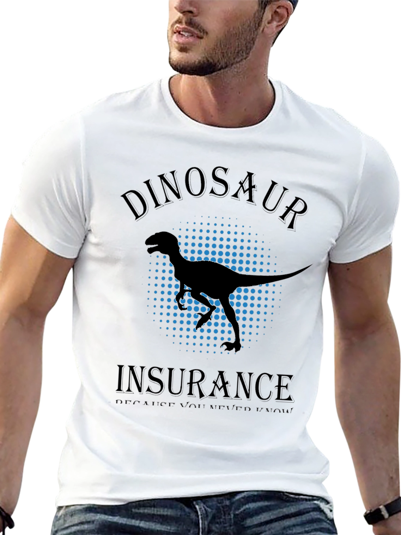 Dinosaur Insurance T-Shirt - Protect Yourself!