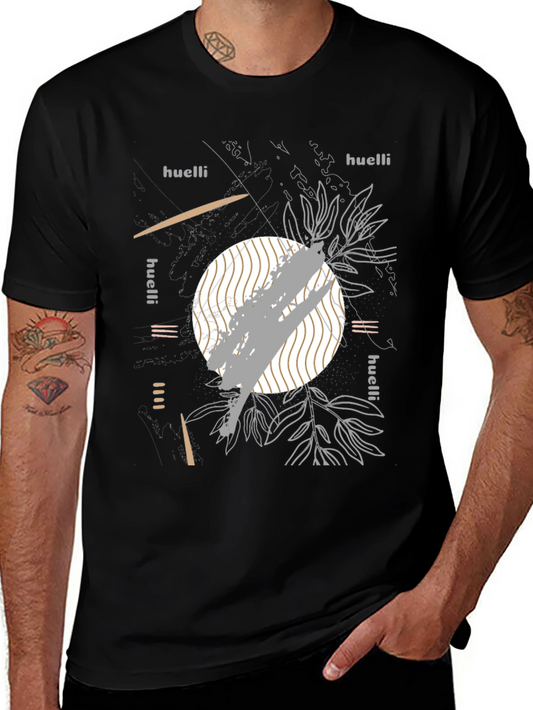 Abstract Graphic Tee - Modern Art T-Shirt