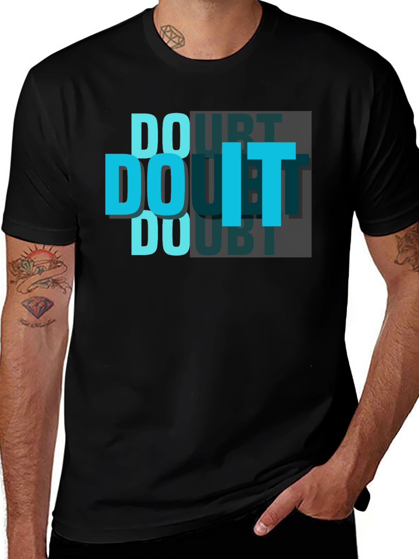 Doubt Do It T-Shirt - Motivational Graphic Tee