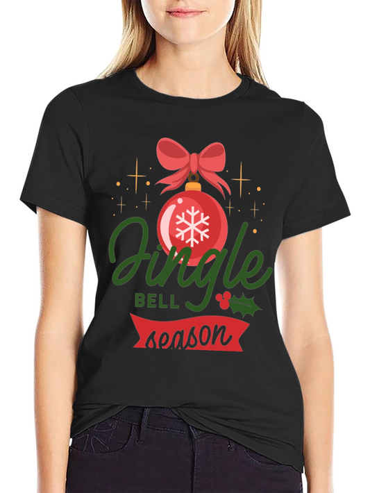 Jingle Bell Season Holiday Graphic Tee