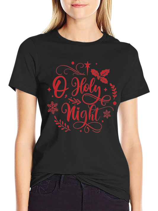 O Holy Night Holiday T-Shirt