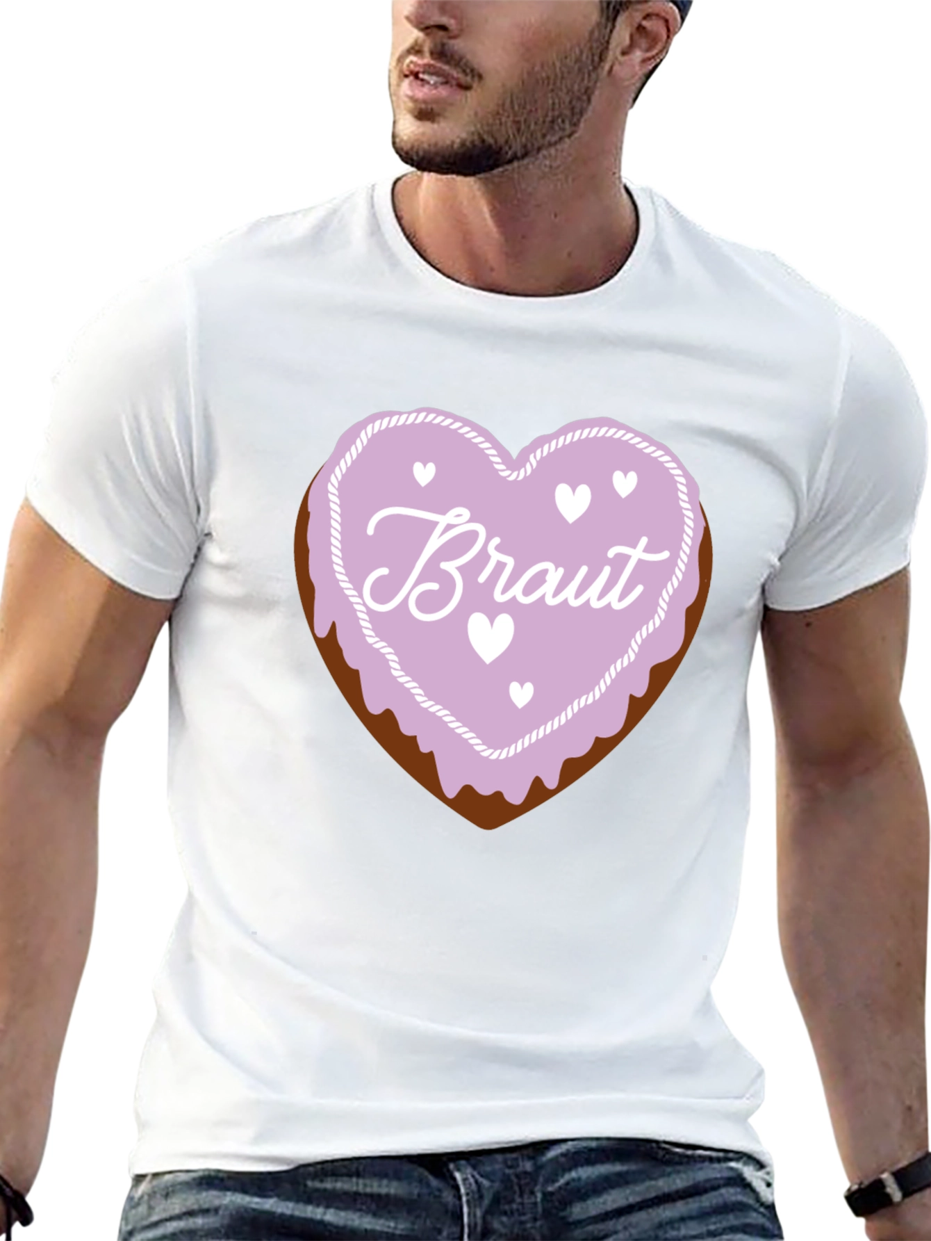 Bride to Be Black T-Shirt Sweetheart Candy