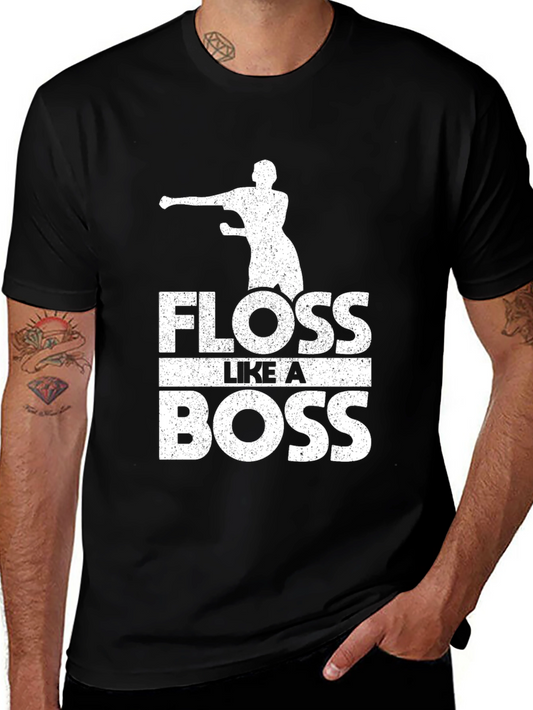 Floss Like a Boss Graphic T-Shirt