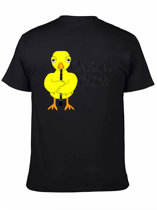Clarinet Chick T-Shirt Funny Music Tee