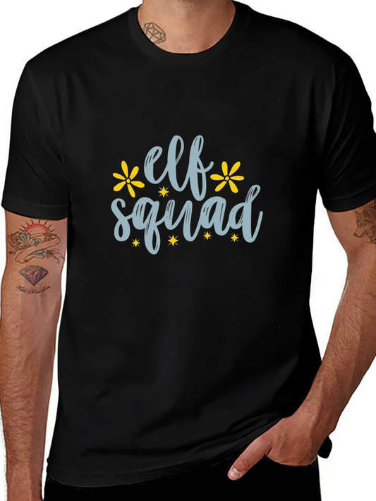 Elf Squad Graphic Tee - Holiday Fun!