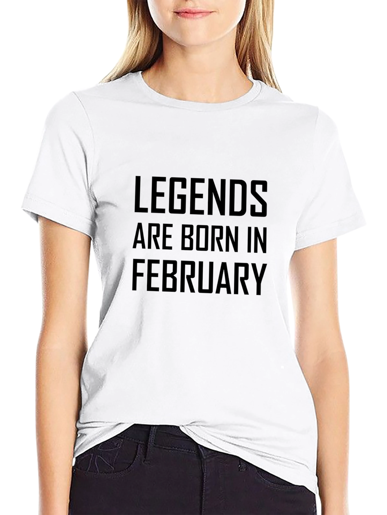 Legends Are Born In February T-Shirt