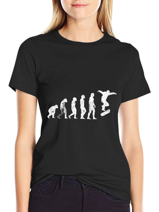 Evolution of Skateboarding Mens T-Shirt