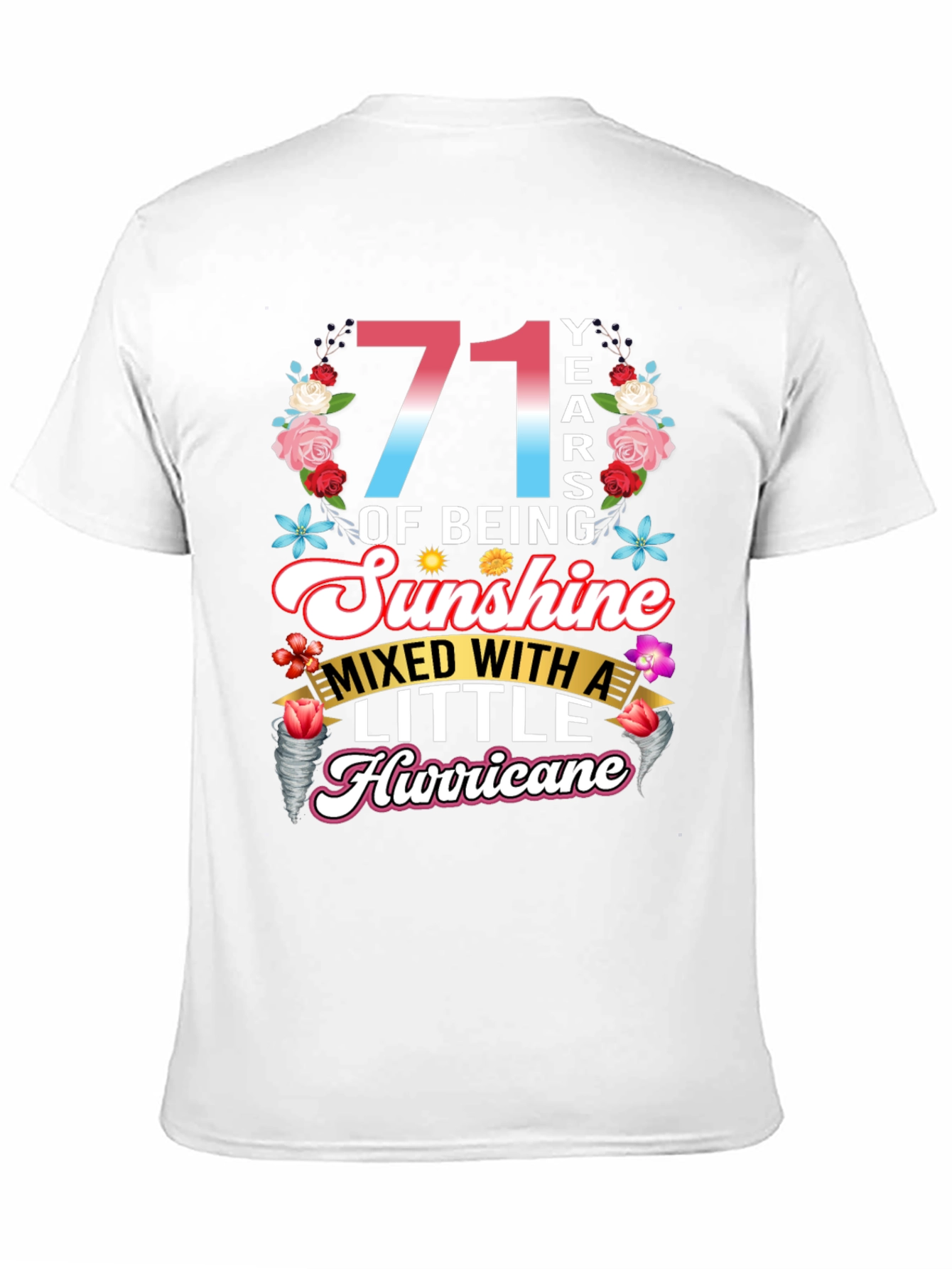 71 Years of Sunshine & Hurricane T-Shirt
