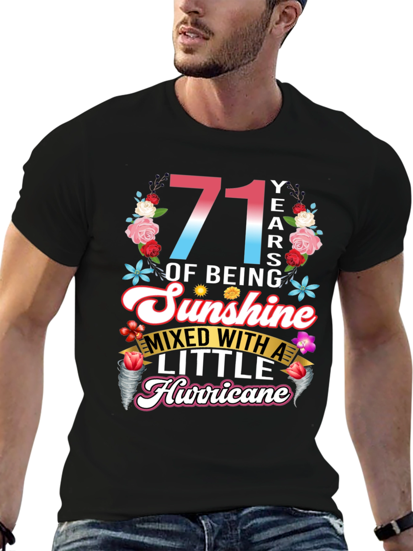 71 Years of Sunshine & Hurricane T-Shirt
