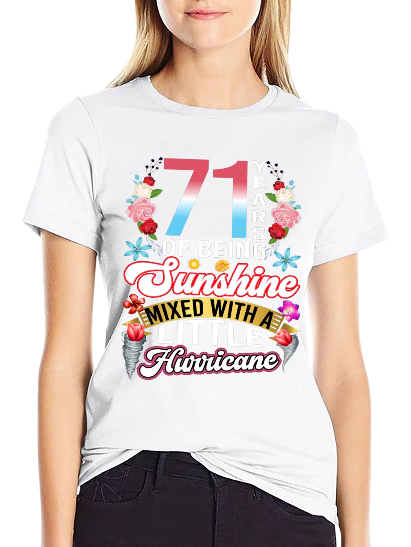 71 Years of Sunshine & Hurricane T-Shirt