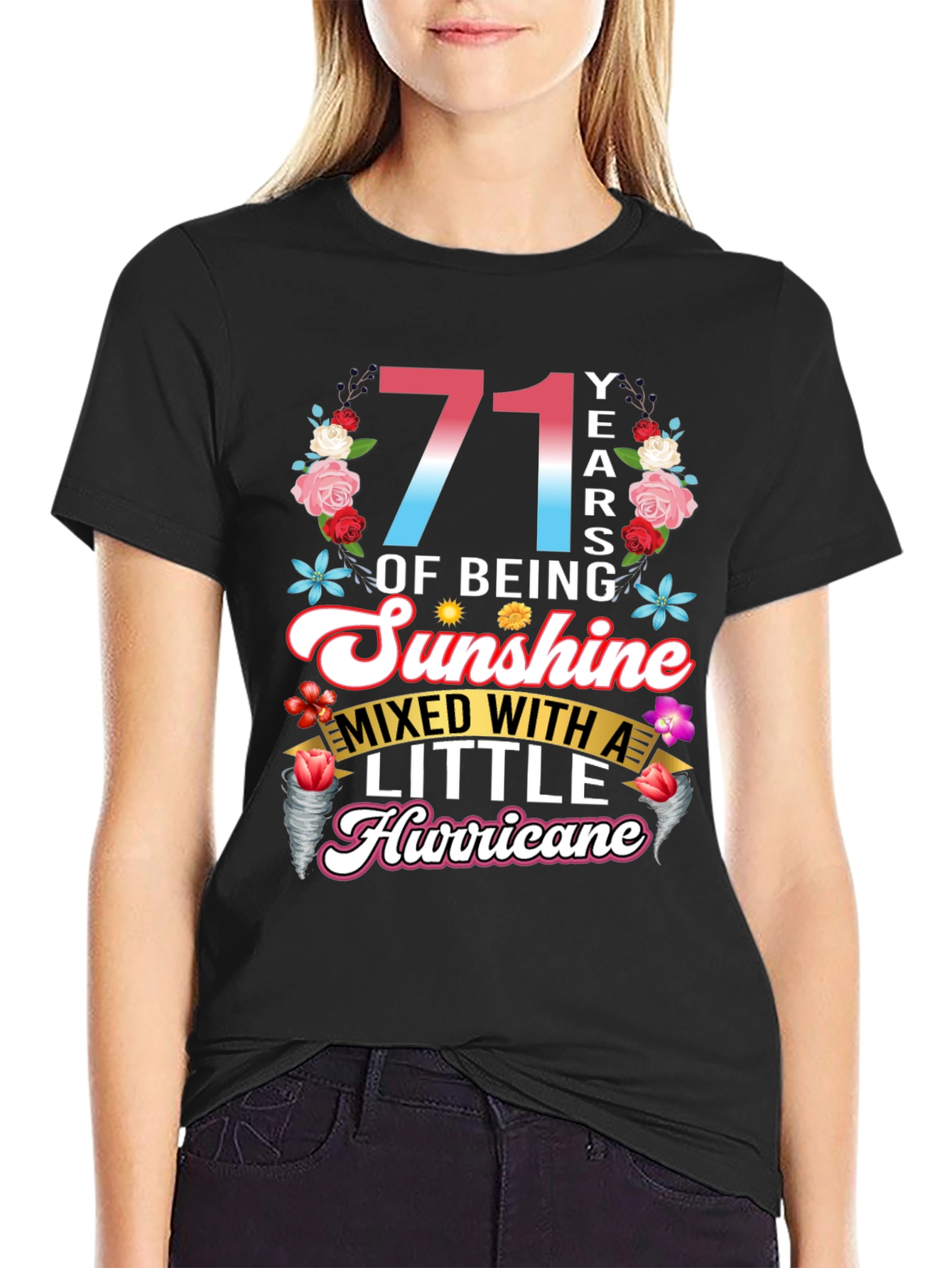 71 Years of Sunshine & Hurricane T-Shirt