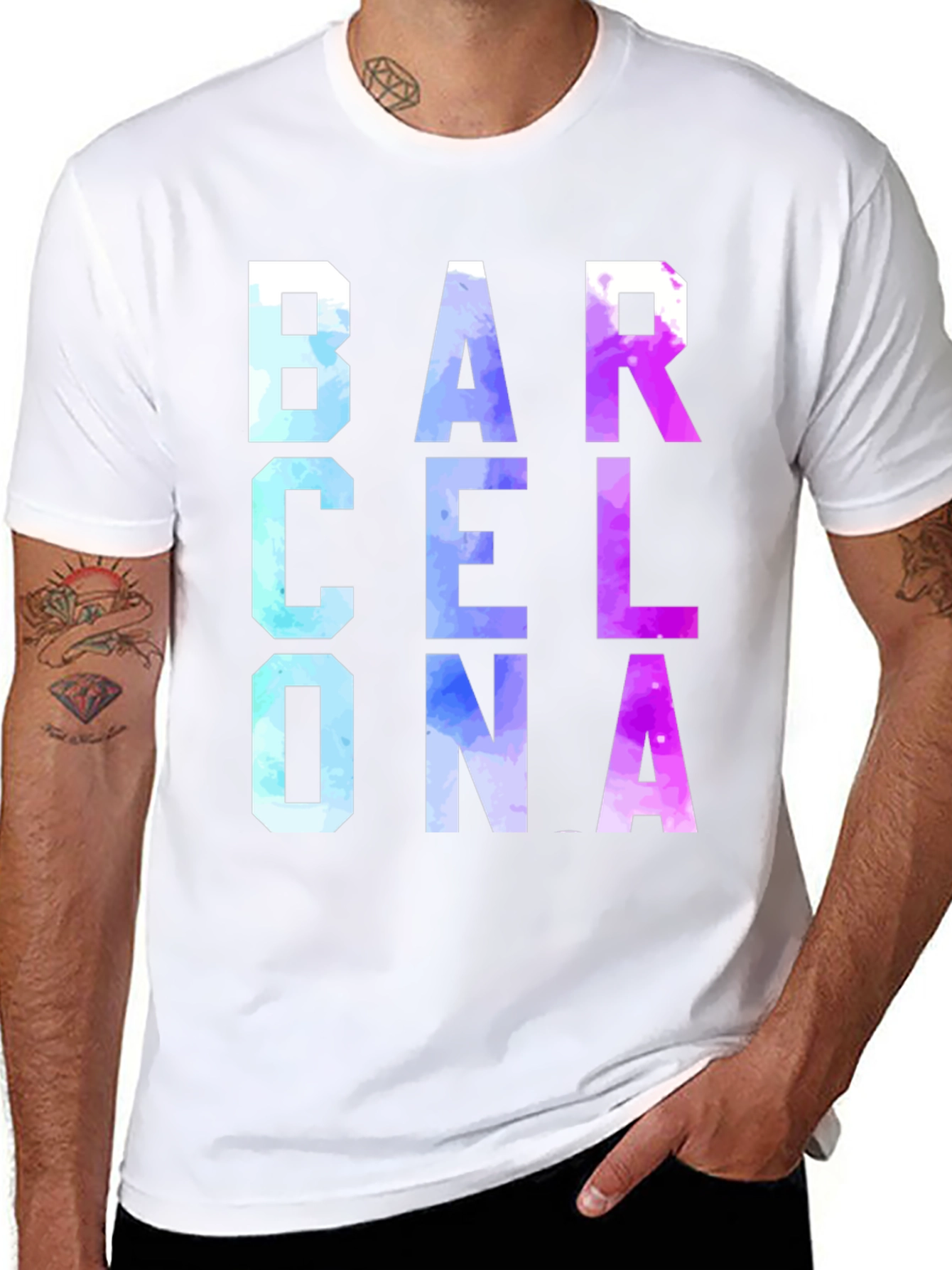 Barcelona T-Shirt - Stylish Graphic Tee
