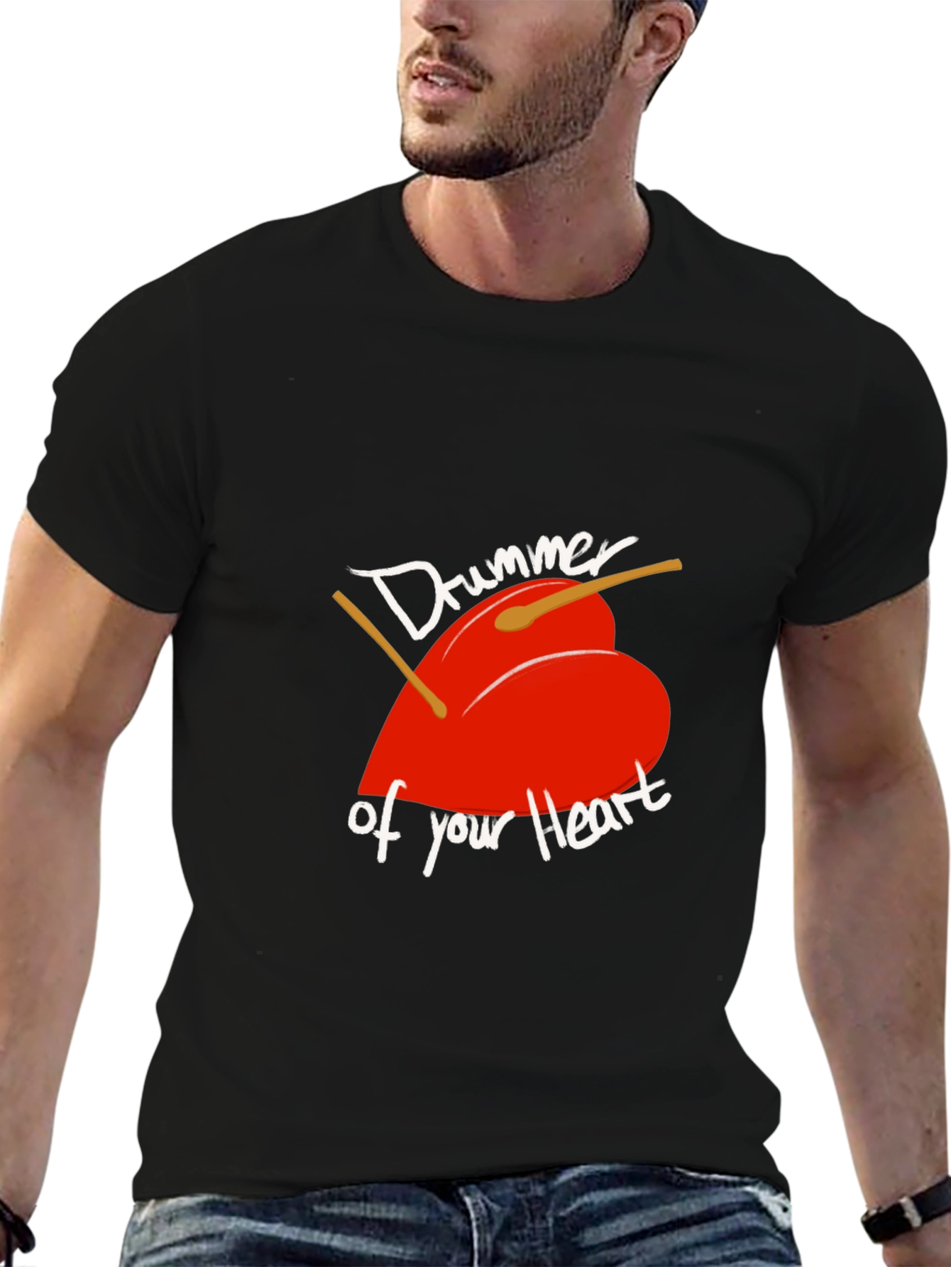 Drummer of Your Heart Graphic T-Shirt