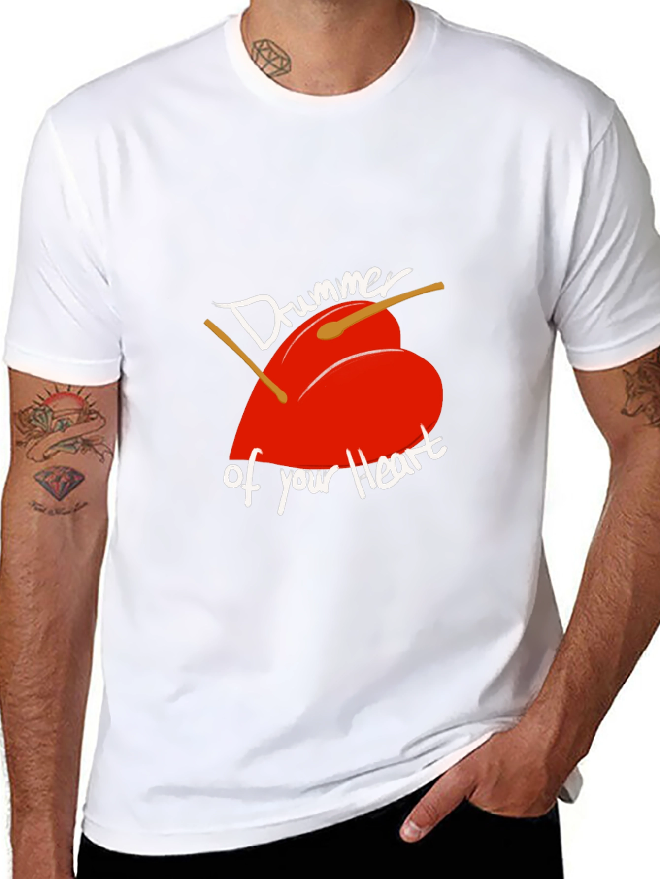 Drummer of Your Heart Graphic T-Shirt