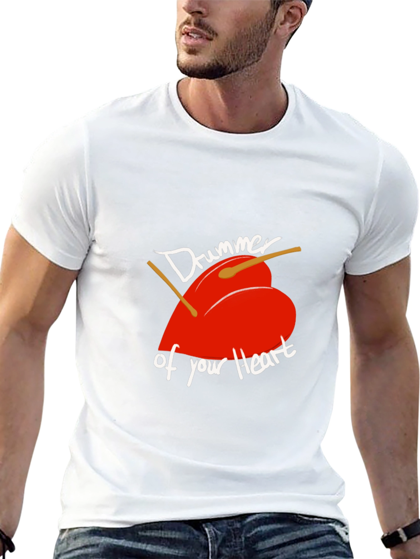 Drummer of Your Heart Graphic T-Shirt