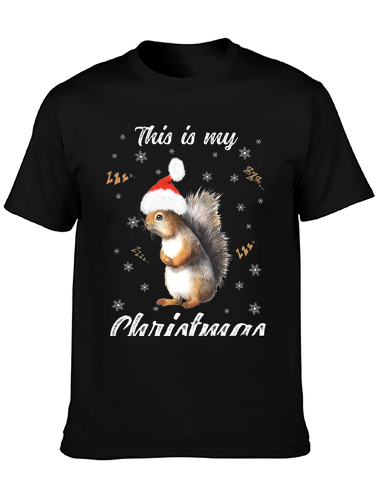 Christmas Squirrel T-Shirt