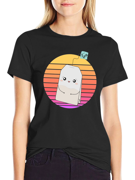 Cute Tea Bag Graphic Tee