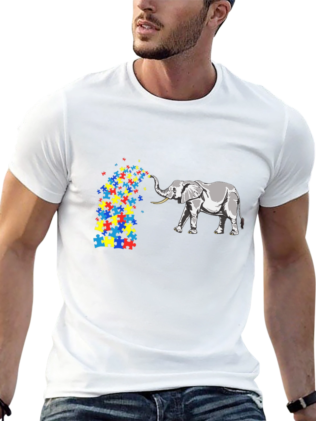 Autism Awareness Elephant T-Shirt