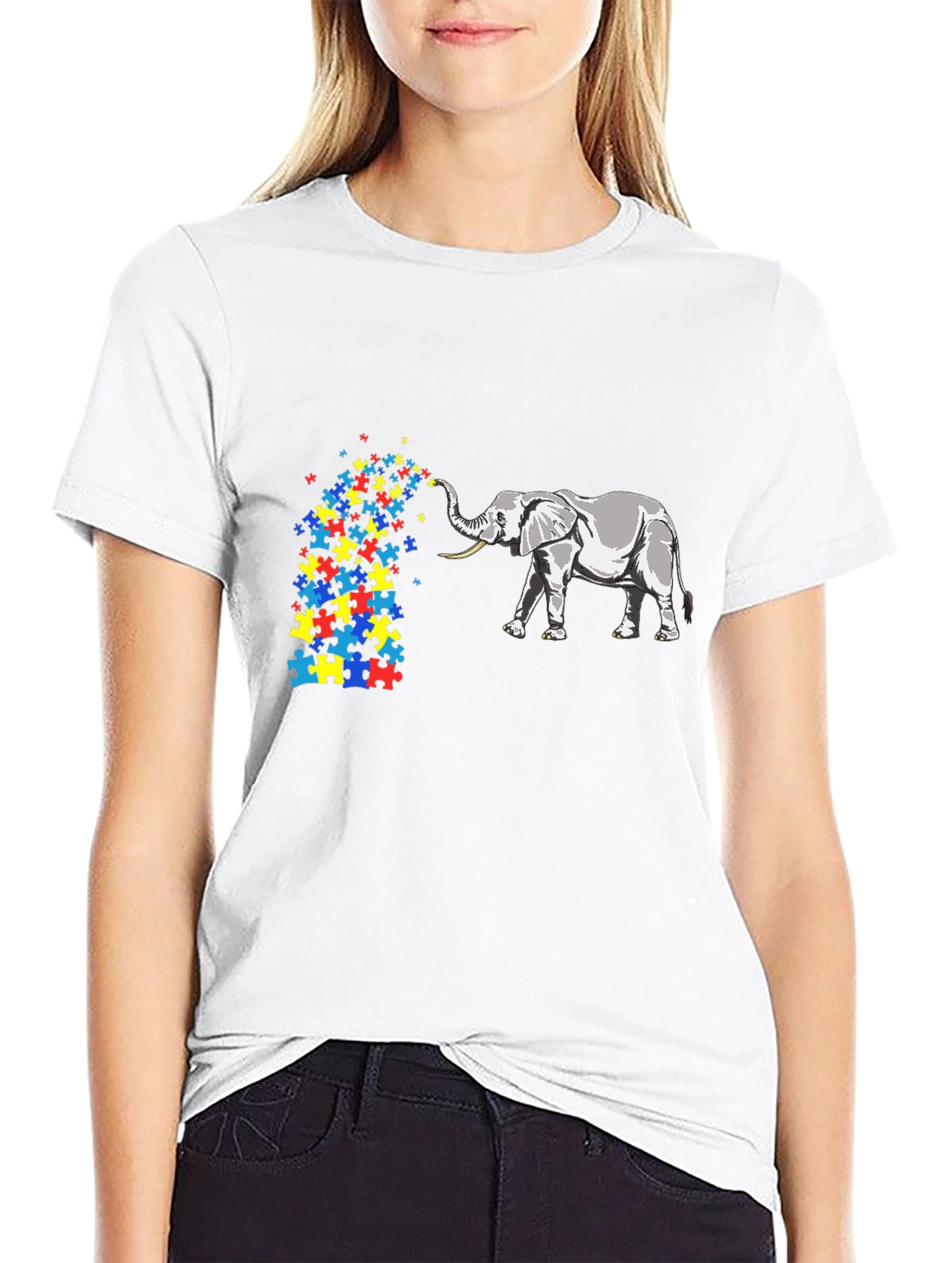 Autism Awareness Elephant T-Shirt