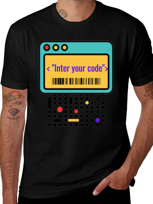 Programmer Humor T-Shirt - Enter Your Code