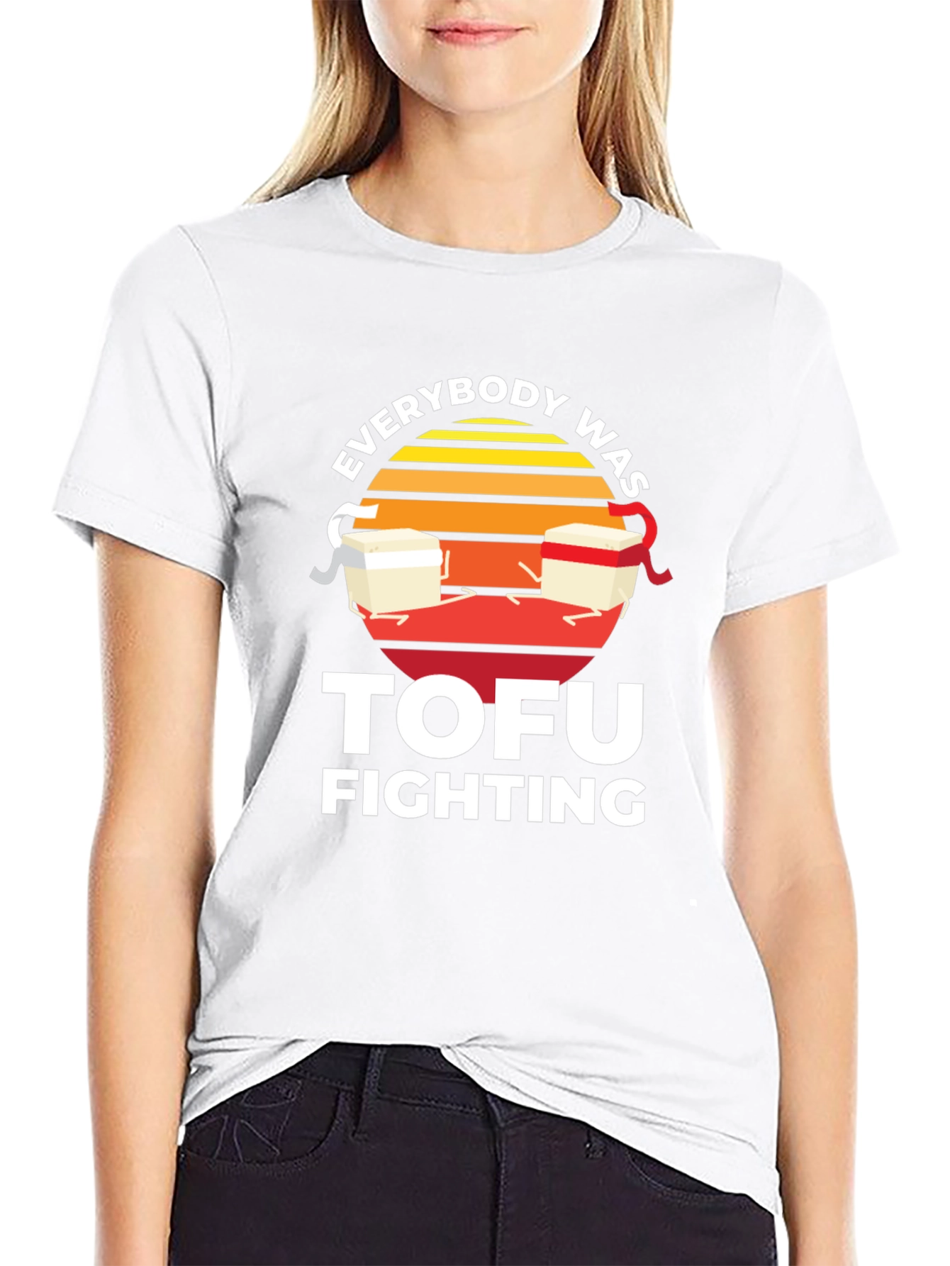 Everybody Was Tofu Fighting Graphic T-Shirt