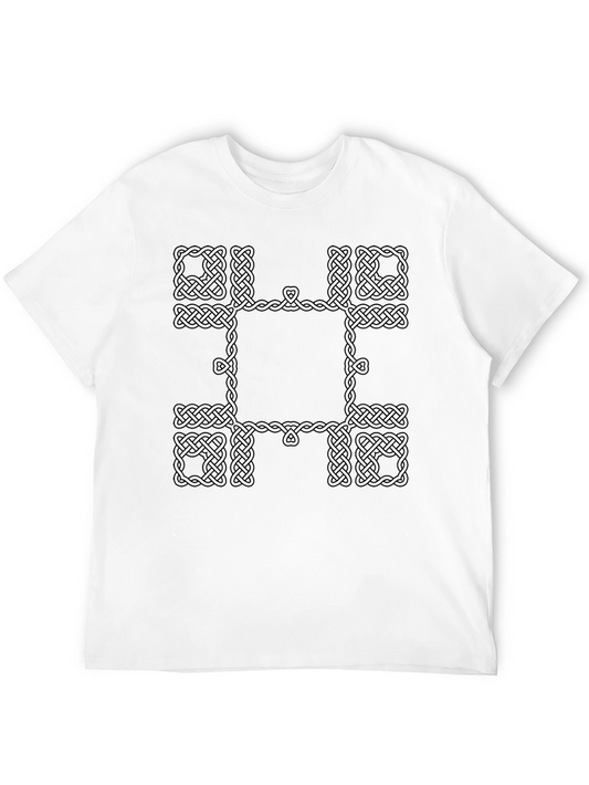 Celtic Knot Design Black T-Shirt