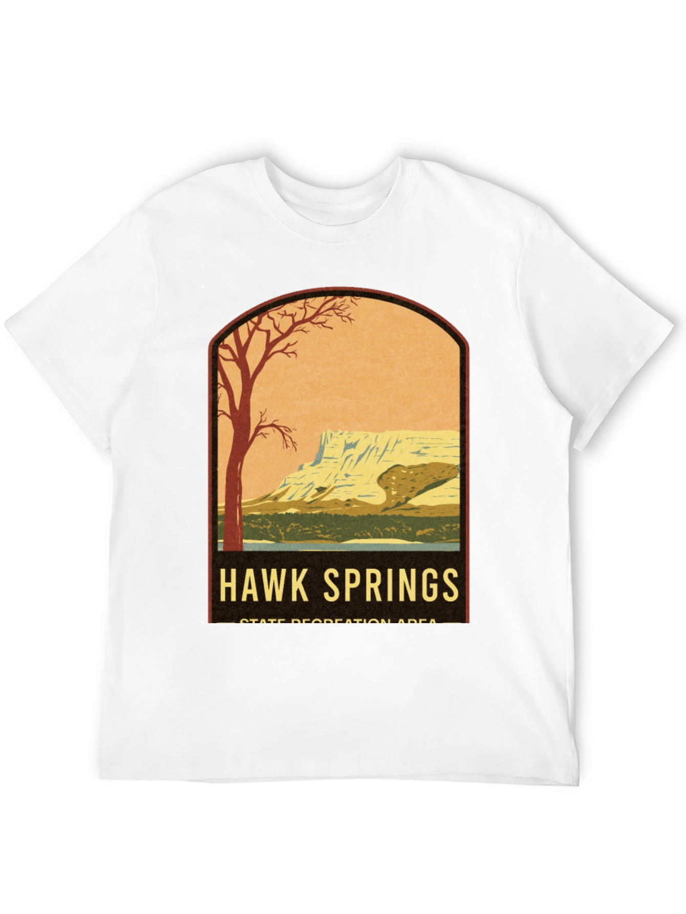 Hawk Springs Retro Graphic T-Shirt