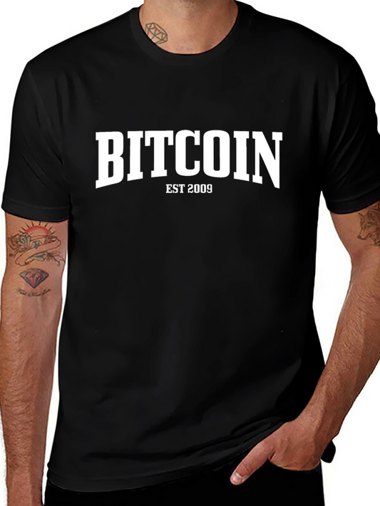Bitcoin EST 2009 Black Tee