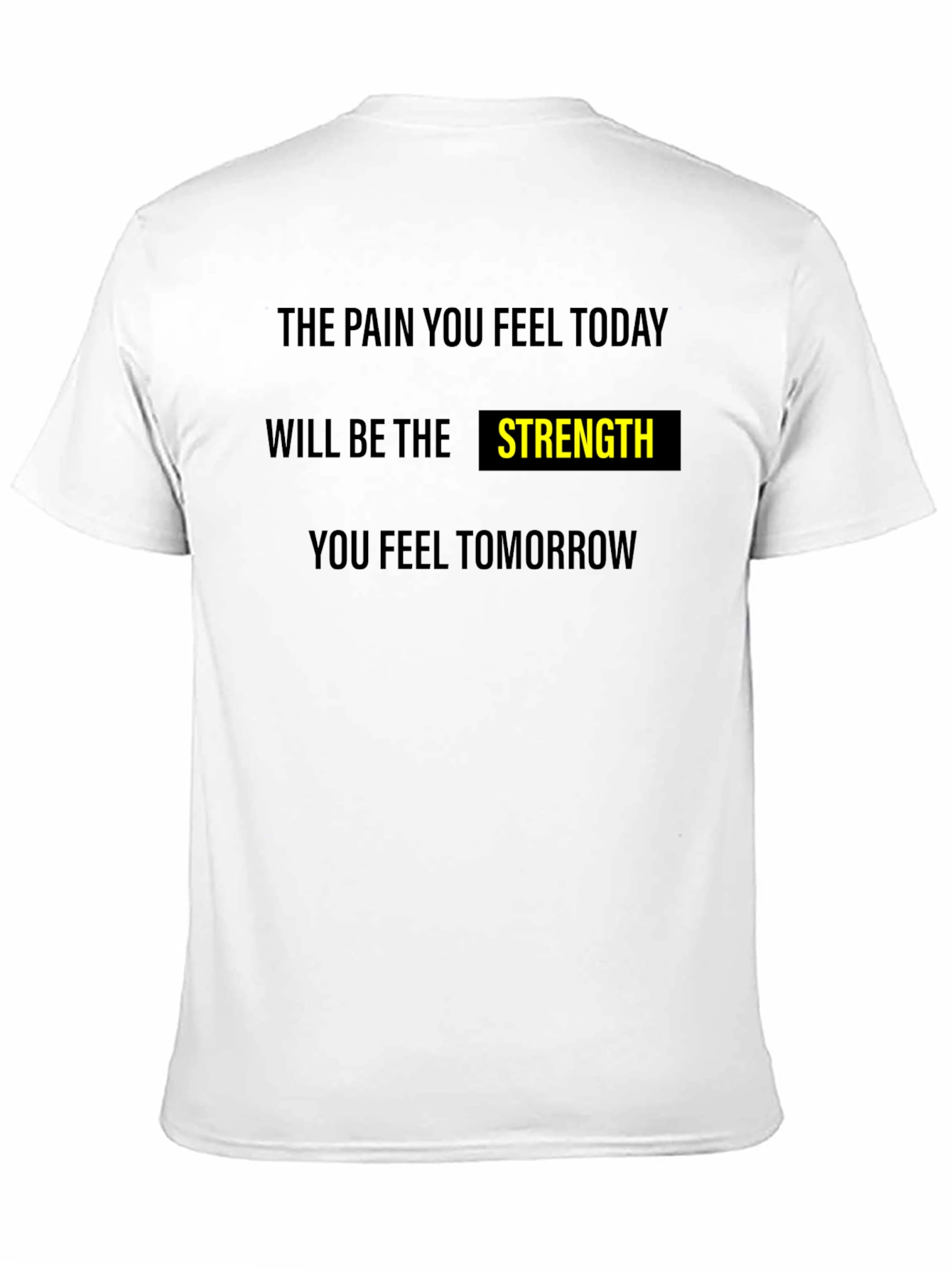 Motivational Strength Graphic T-Shirt