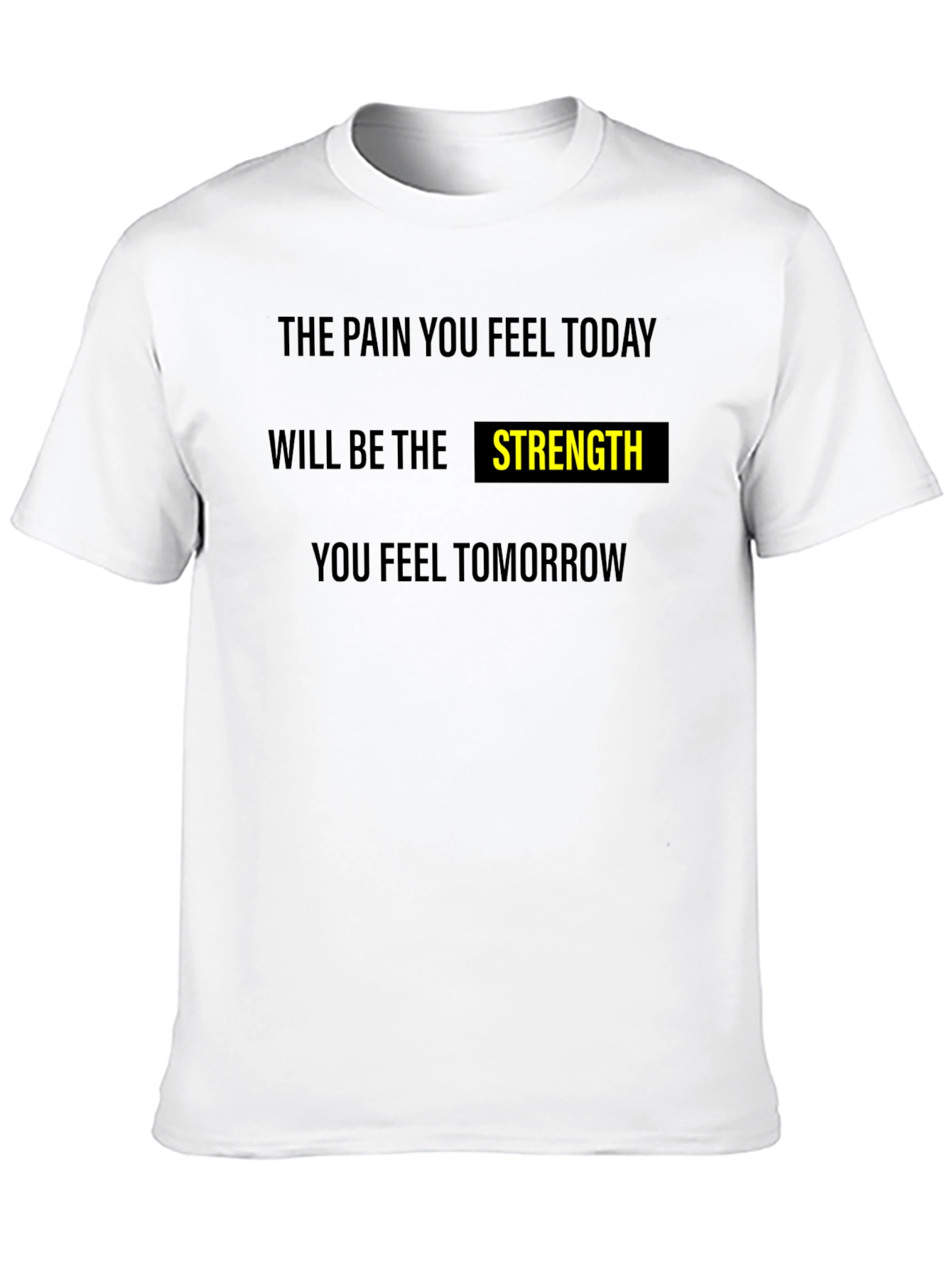 Motivational Strength Graphic T-Shirt