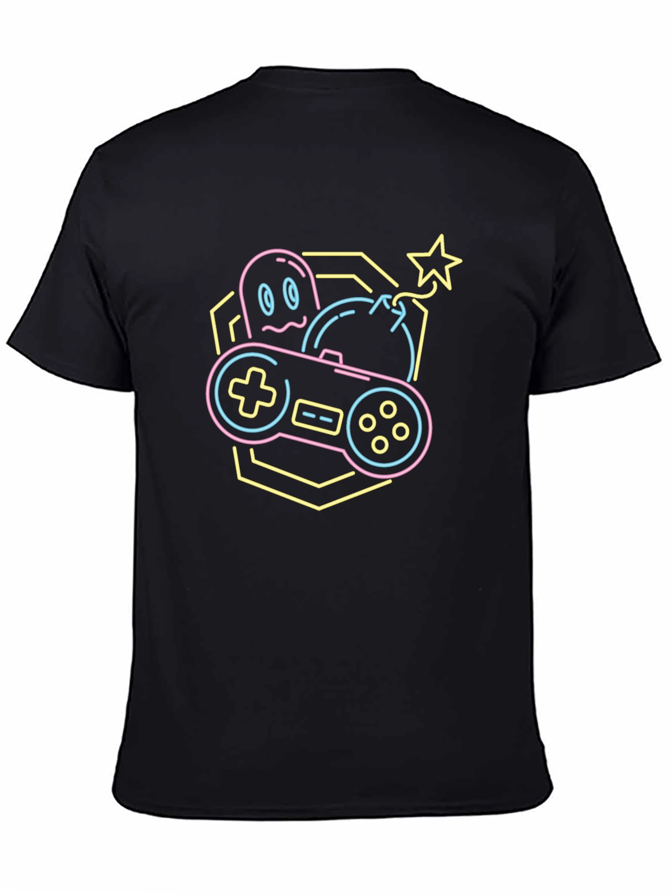 Retro Gamer T-Shirt - Neon Style