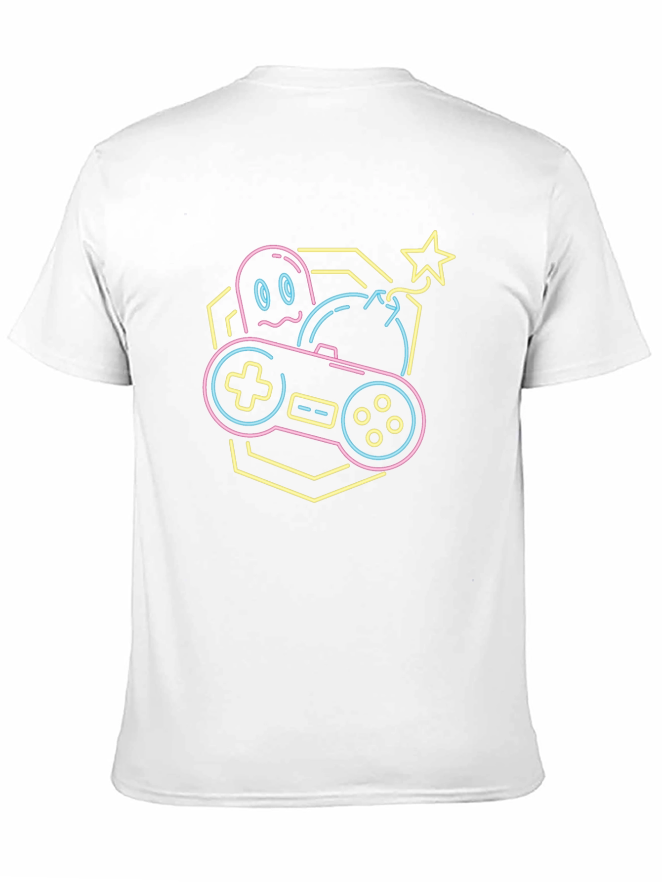 Retro Gamer T-Shirt - Neon Style