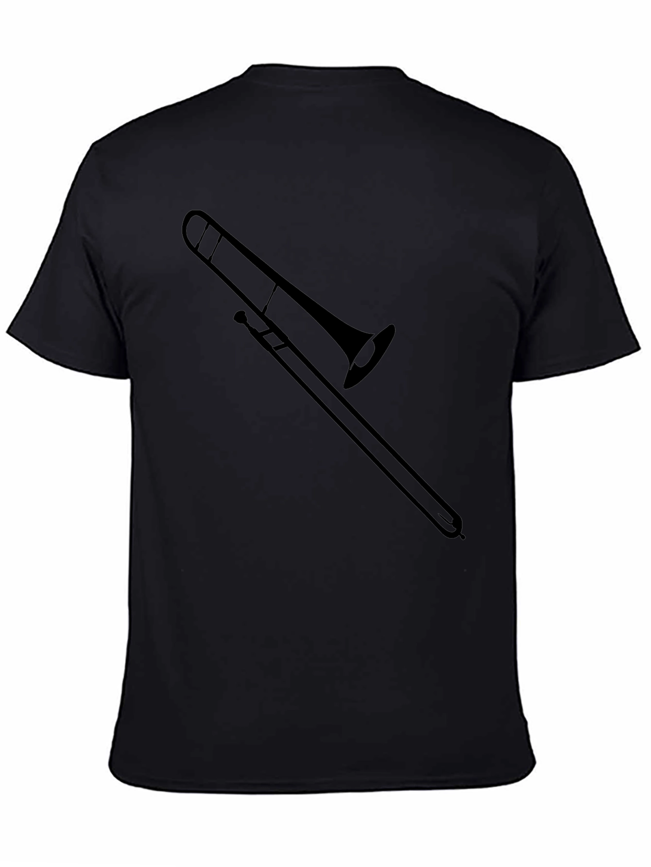 Trombone Graphic T-Shirt - Music Lover Tee