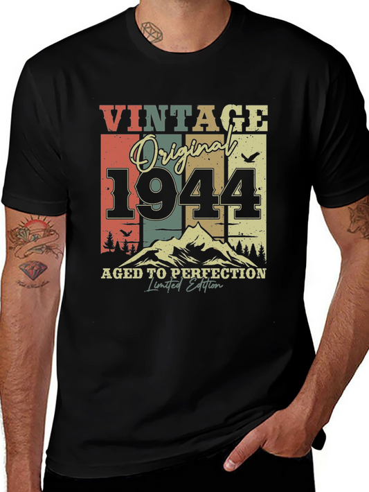 Vintage 1944 Aged to Perfection Limited Edition Tee