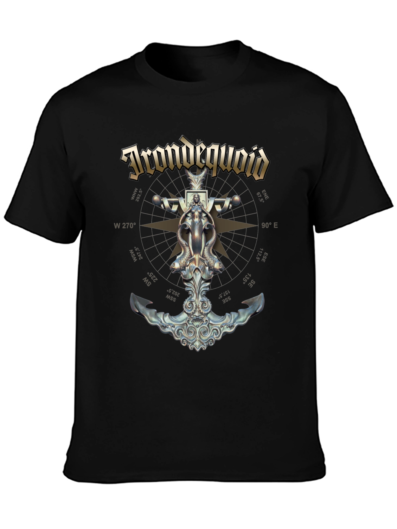 Irondequoioid Anchor Compass T-Shirt