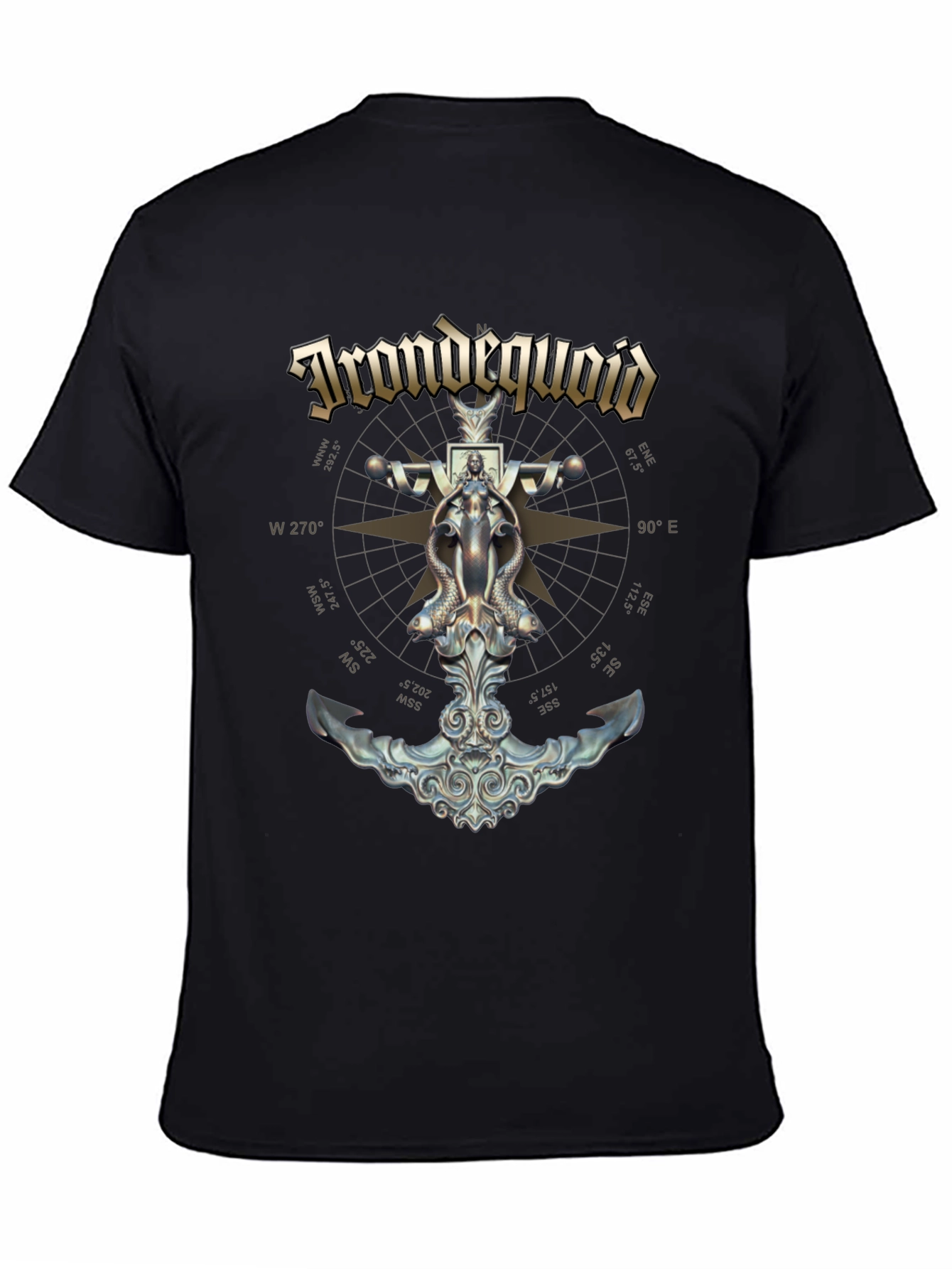 Irondequoioid Anchor Compass T-Shirt